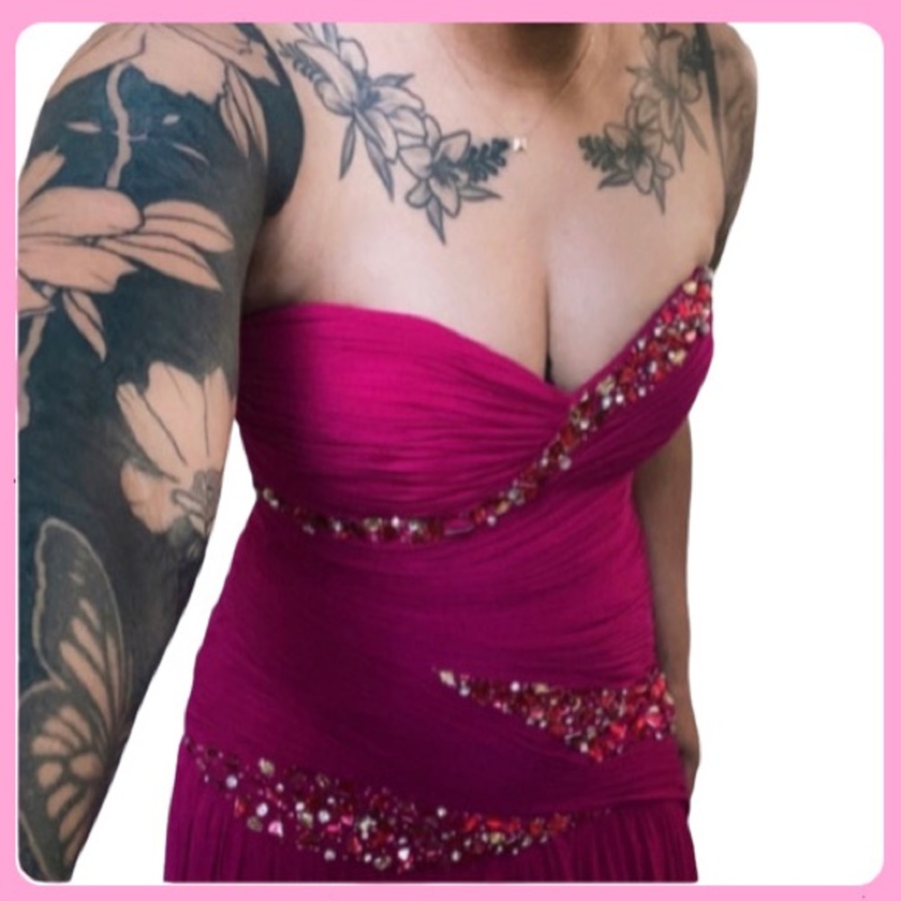 🎀Hot pink Terani Gown🎀
